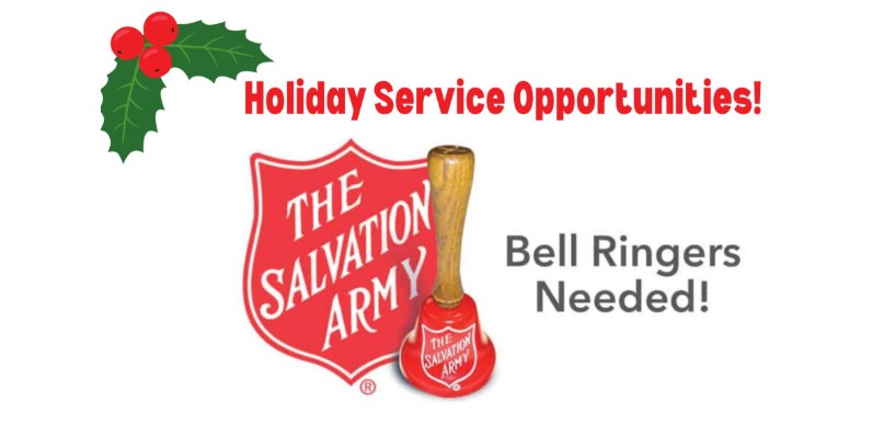 salvation army bell ringing